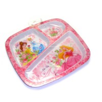 Prato com Divisórias Princesas